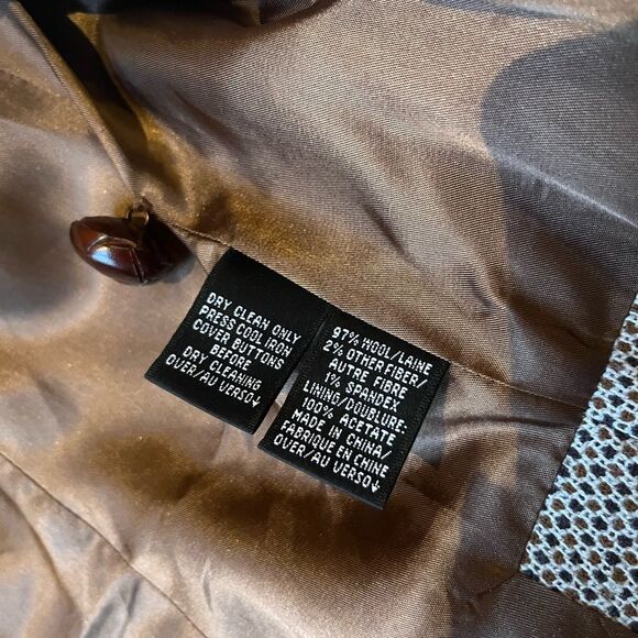 Ellen Tracy wool blazer jacket - Picture 8 of 10